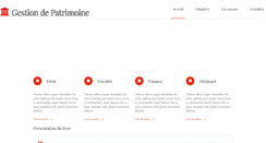 Desktop Screenshot of le-patrimoine.net